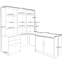 Brelynn 5 Piece Computer Desk Office Set-815410409