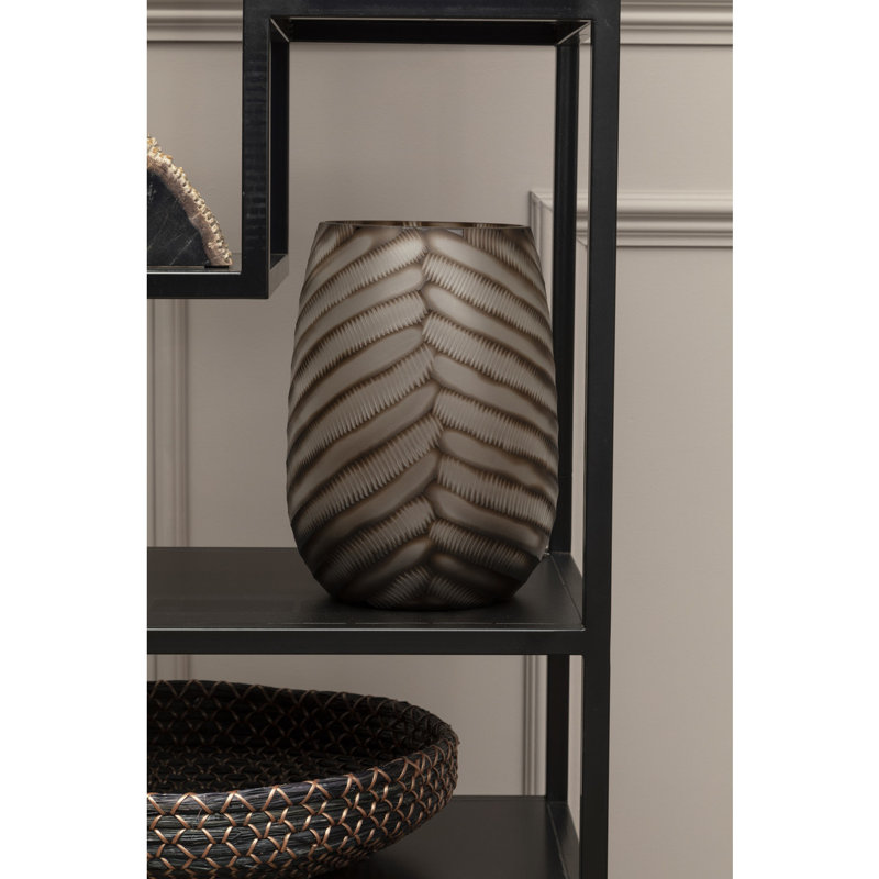 Lenaghan Glass Table Vase, 30cm H x 22cm W x 22cm D