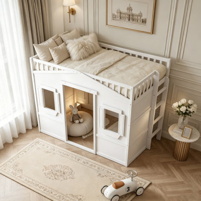 House Loft Bed With Ladder