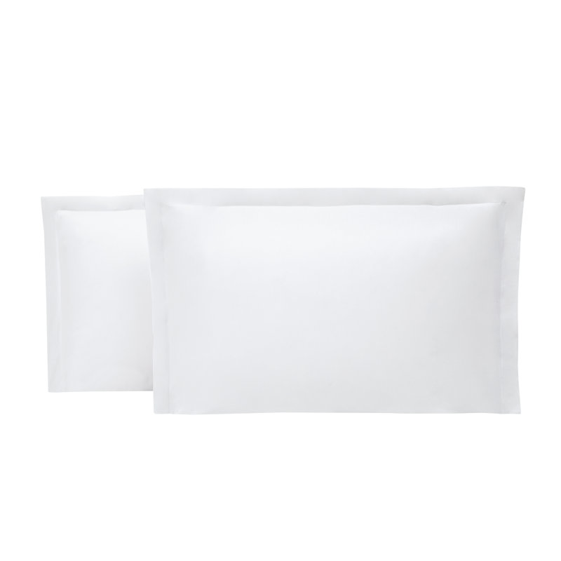 100% Cotton - Set of 2, White, Queen