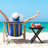 18.In Round Patio Folding Wood Side Table-2110701185
