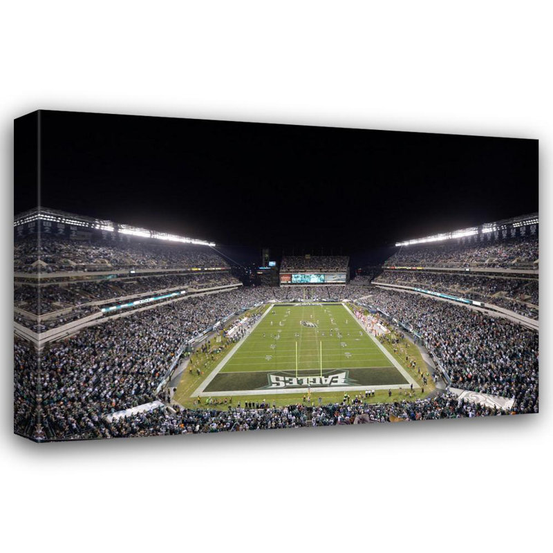 Lincoln Financial Field, 32" H x 48" W
