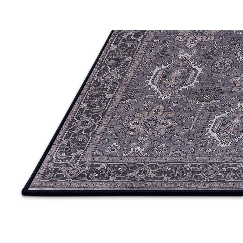 Tapis oriental gris Arakadz, Rectangle 8 pi x 10 pi