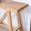 Console en bois à structure en A Farmhouse, 58,5 po