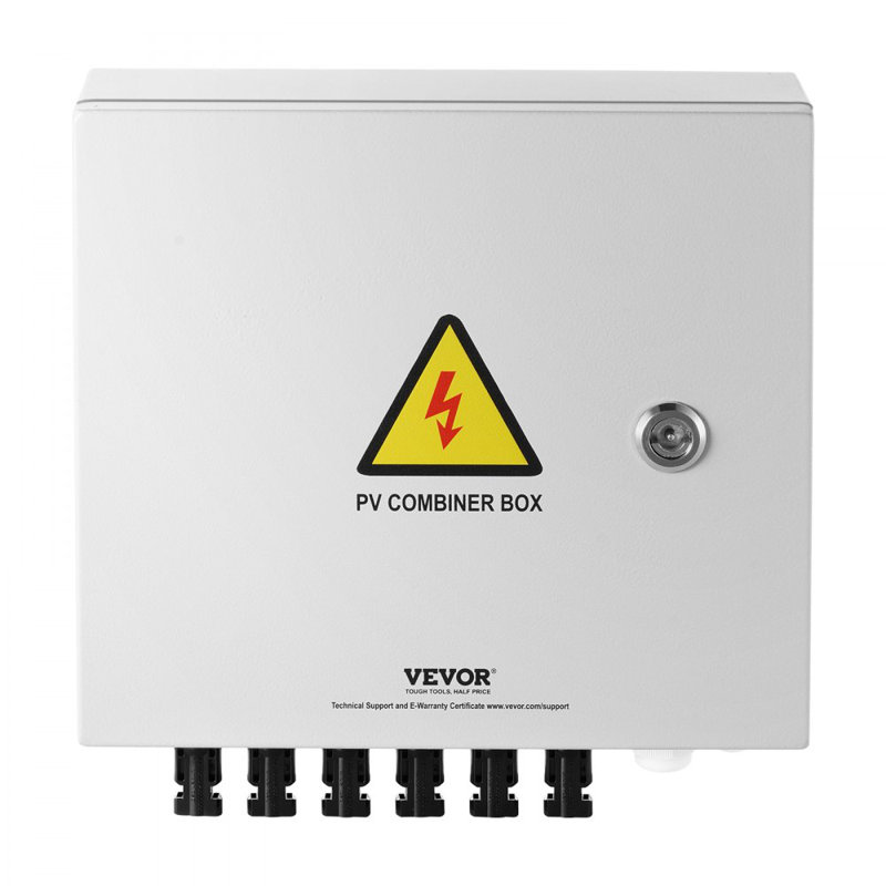 Boîtier solaire en acier 6A 10 cordes pour système de panneau solaire IP65