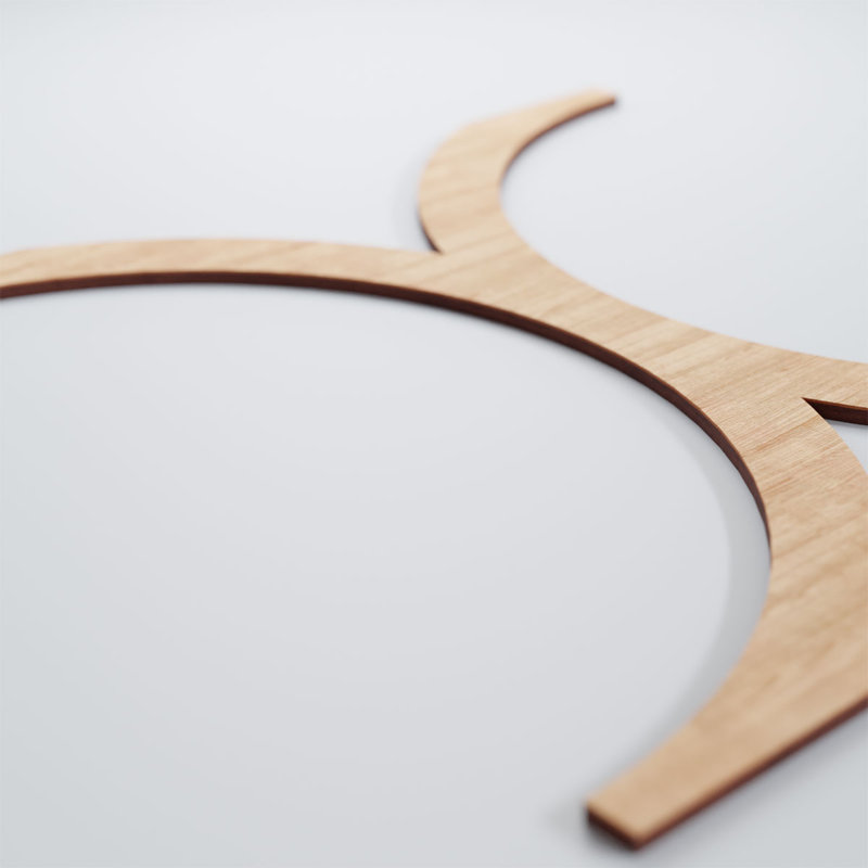 Panneaux muraux Beacon, Aulne, H 23 3/8 po x l 23 3/8 po x P 3/8 po