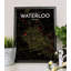 Waterloo City Map - No Frame Print-1269134046