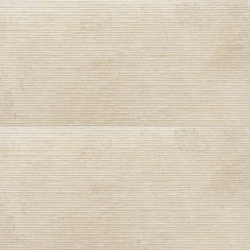 Vienna Limestone 24X48 Groove Umber, Beige