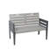 Lillie Solid Wood Eucalyptus Outdoor Bench