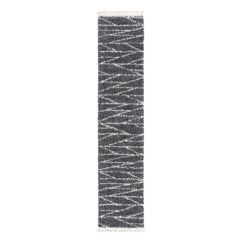 Ananya Striped Indoor Rug, Runner 2'7" x 12'