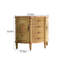 Buffet décoratif rétro en bois sculpté-111690599