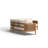Fellers 80 " W L-Shaped Solid Wood Patio Sectional with Cushions