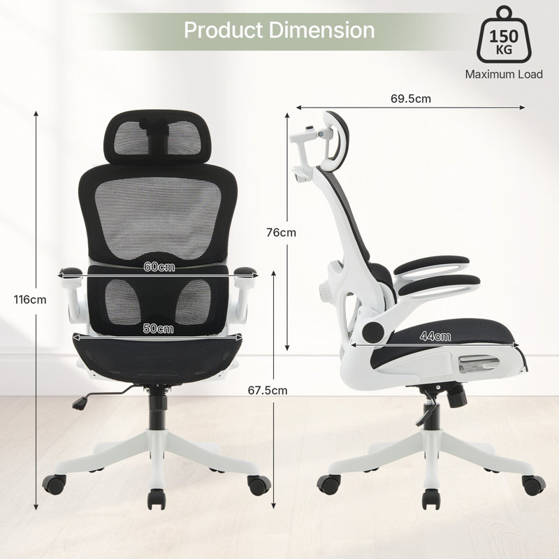 Mesh Office Chair, Grey