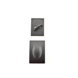 Siena Single Cylinder Interior Knob Set (Exterior Portion Sold Separately)