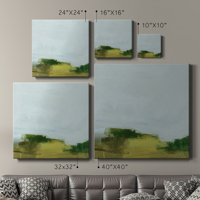 Toile tendue Rolling Hillside Impression I-Premium Gallery - prête à être accrochée