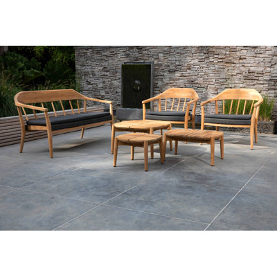 Copenhagen Teak Solid Wood Coffee Table by OASIQ