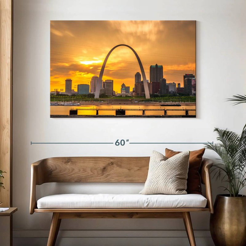 Ravi Saint Louis, 32" H x 48" W
