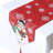 Jeani Rectangle Geometric Christmas Linen Table Runner