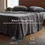 Ensemble de draps en lin double point européen-107122170-107122172