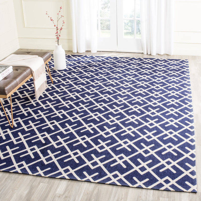 Tapis en jute tissé à la main Branford Cedar Brook, Rectangle 5 pi x 8 pi