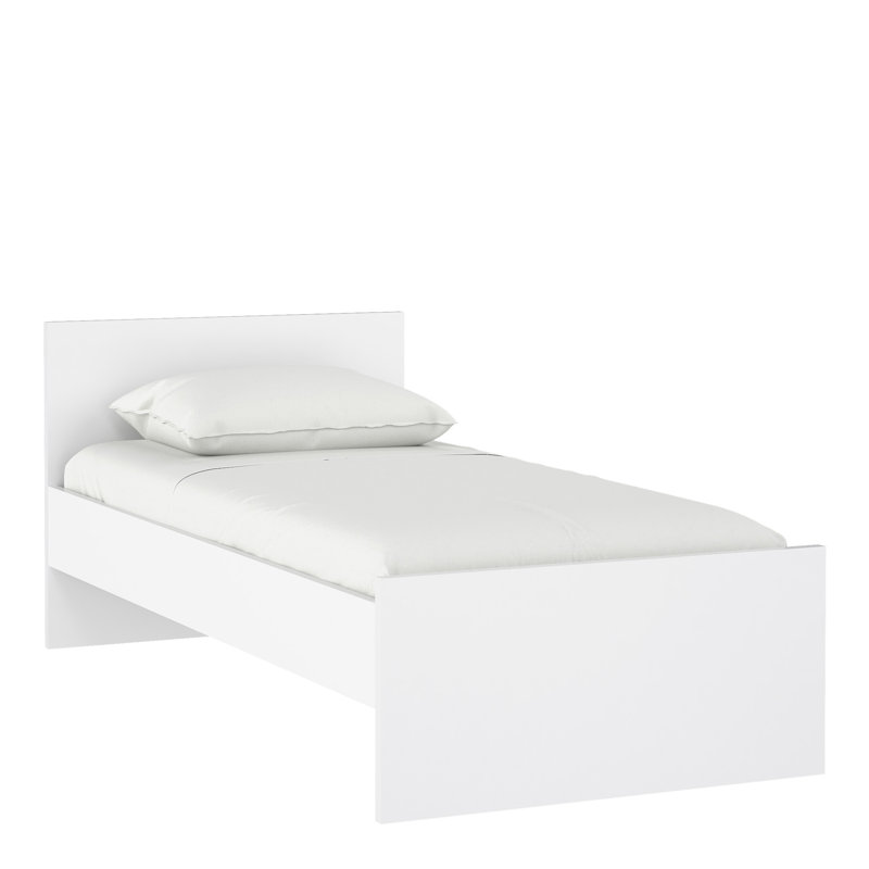 Parley Bed, White, Single (3')