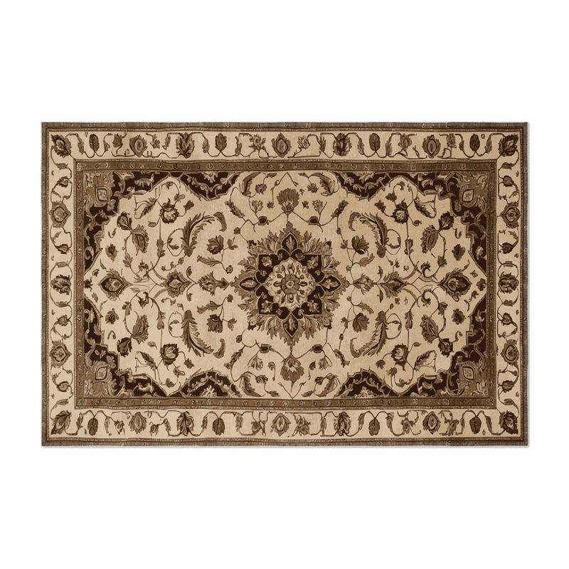 Tapis d'intérieur et d'extérieur Tabriz, Rectangulaire 3 pi x 5 pi