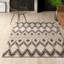 Atlas Wool Geometric Area Rug in Brown-1220695093