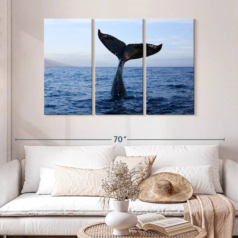 Whale Watching, 32" H x 50" W