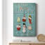 Mme. Claus Bake Shop - reproduction sur toile tendue-1032391095