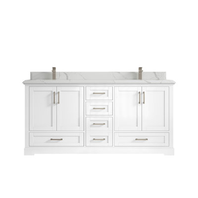 Ensemble de meuble-lavabo double 72 po Esin