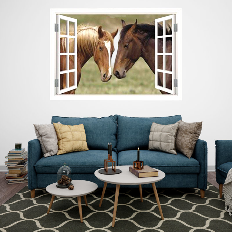 Non-Wall Damaging Wall Decal, 27.57"H x 19.29"W