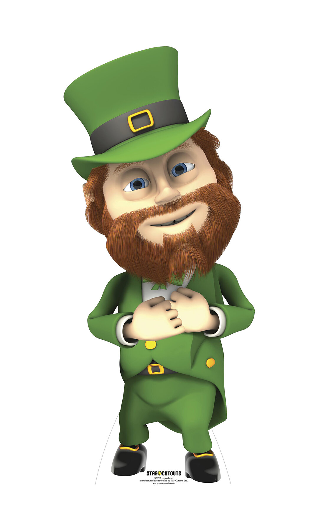 Star Cutouts Leprechaun Cardboard Standup | Wayfair