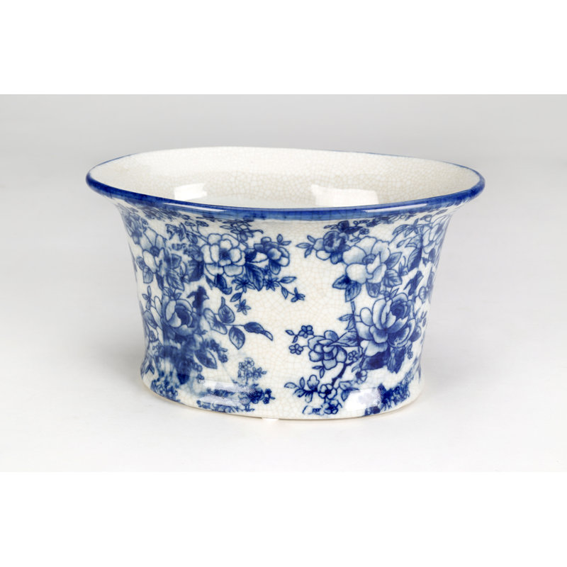 Pot à fleur en porcelaine Ferrier