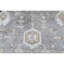 Hand Knotted Wool Oriental Area Rug in Gray/Light Blue/Tan-1436807225