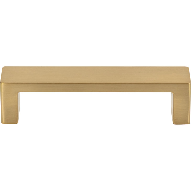 3 3/4" Center to Center Bar Pull, Honey Bronze
