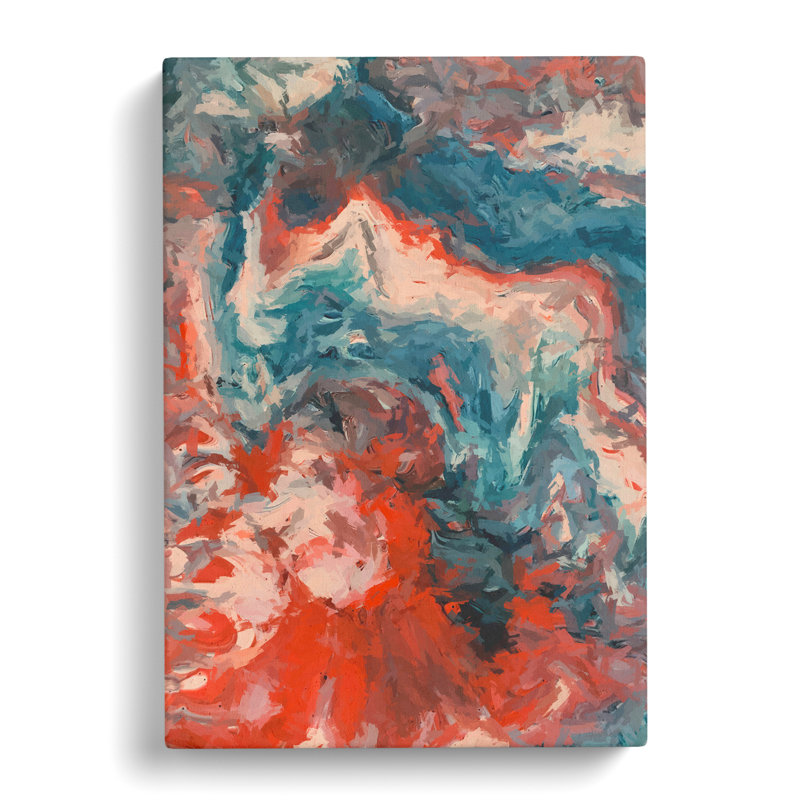 Justice In The Beginning Abstract - Wrapped Canvas, 50cm H x 35cm W x 3cm D