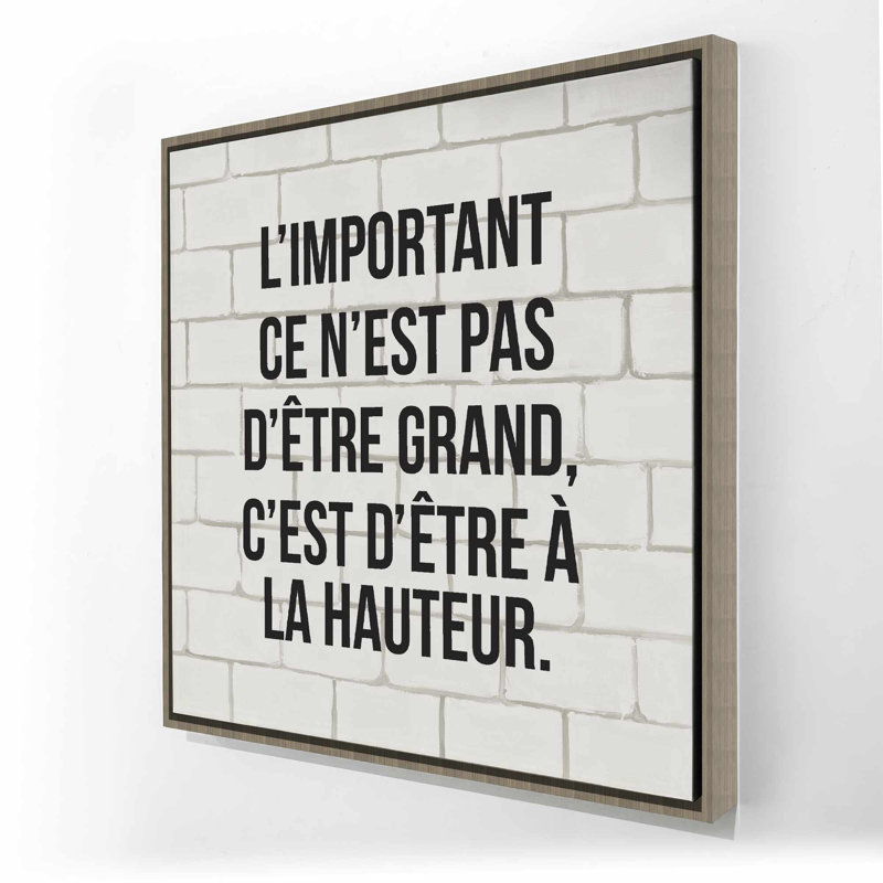 Toile encadrée noire contemporaine avec motifs pour la décoration intérieure