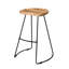 Tabouret de bar en bois massif Alberts-945433925-943440292
