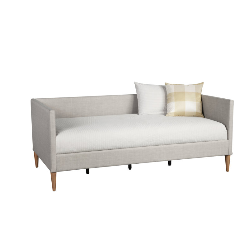 Lit de jour simple Oslo, Lin beige