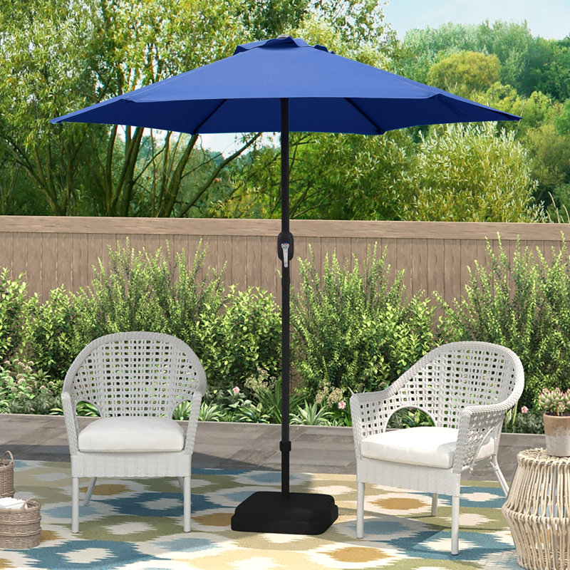 Parasol de marché Tempo, 90'', Bleu marine