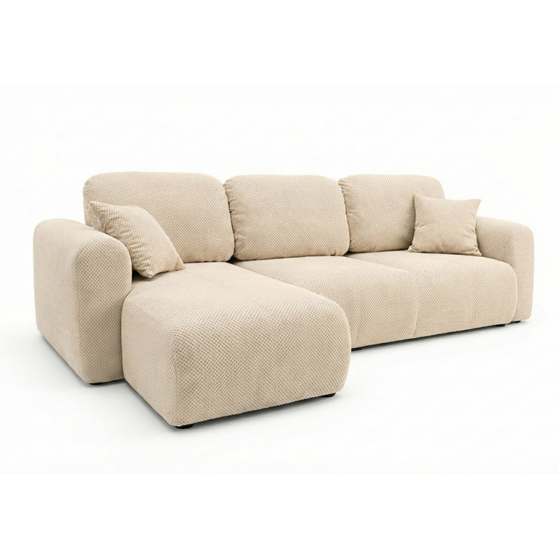 Safila 3 Seater Sofa Bed, Left Hand Facing Corner Sofa