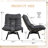 Outdoor Wicker Swivel Chair with Cushions-117531513-117531511