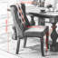 Chaise d'appoint en velours capitonné Hideaki-70579898-70579899