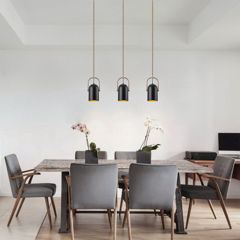 Luminaire suspendu simple à 1 lumière Gulcan