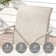 Round Patio Dining Set with 60" Metal Dining Table and 8 Stackable Armrest Textilene Chairs