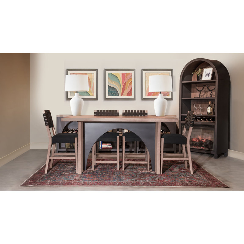  Table de comptoir en arche, H 36 po x L 72 po x l 36 po