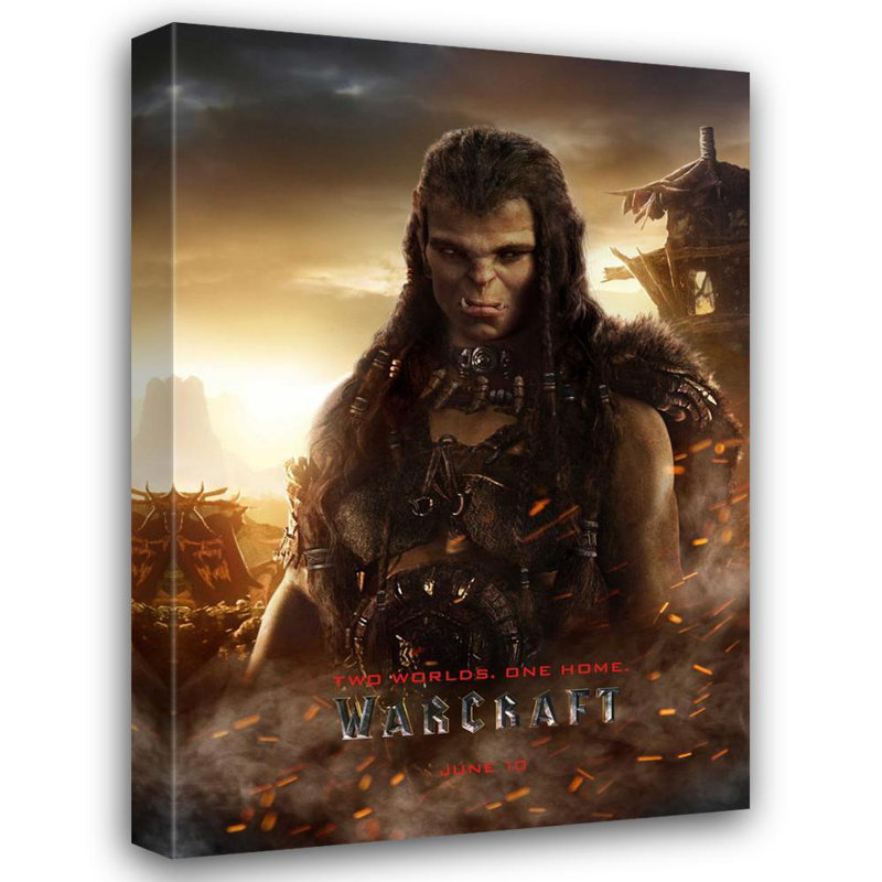 Warcraft, 24" H x 17" W