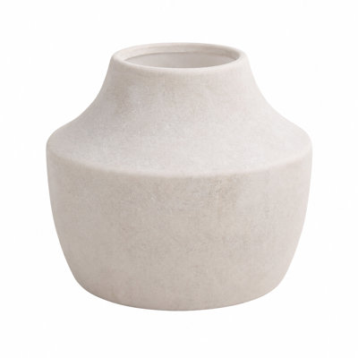 Small Rustic Ceramic Vase for Tabletop, Shelf, and Mantel Décor