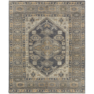Meja Hand Knotted Wool Oriental Area Rug