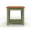 Table d'appoint 24 po Sage and Fruitwood
